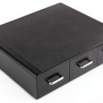 Amazon Basics Pod Storage Drawer for K-Cup Pods 36 Capacity Black-0