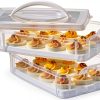 Snapware 2-Layer 24-Egg Carrier with Detachable Lids Microwave Safe-0
