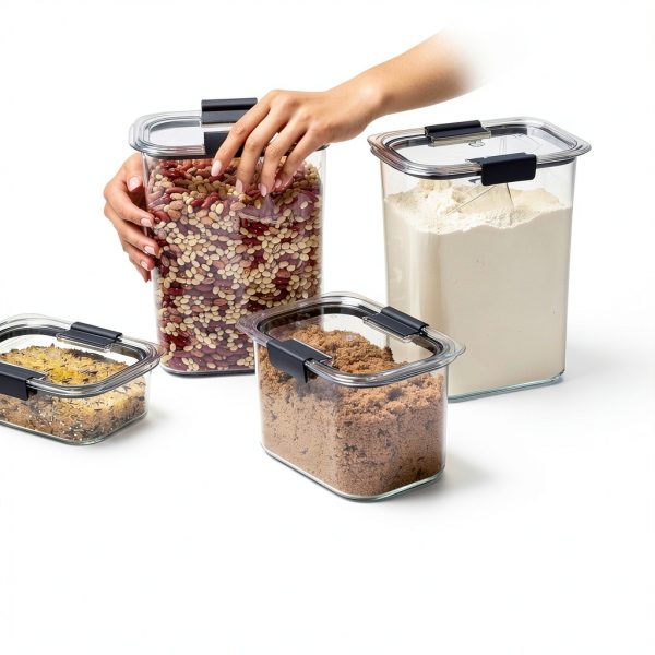 Rubbermaid Brilliance Airtight Cereal Food Storage Container 32oz-3