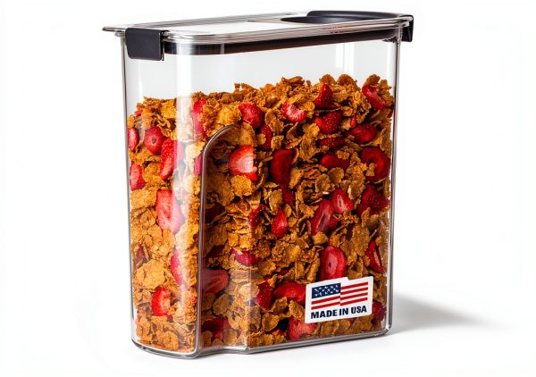 Rubbermaid Brilliance Airtight Cereal Food Storage Container 32oz-0